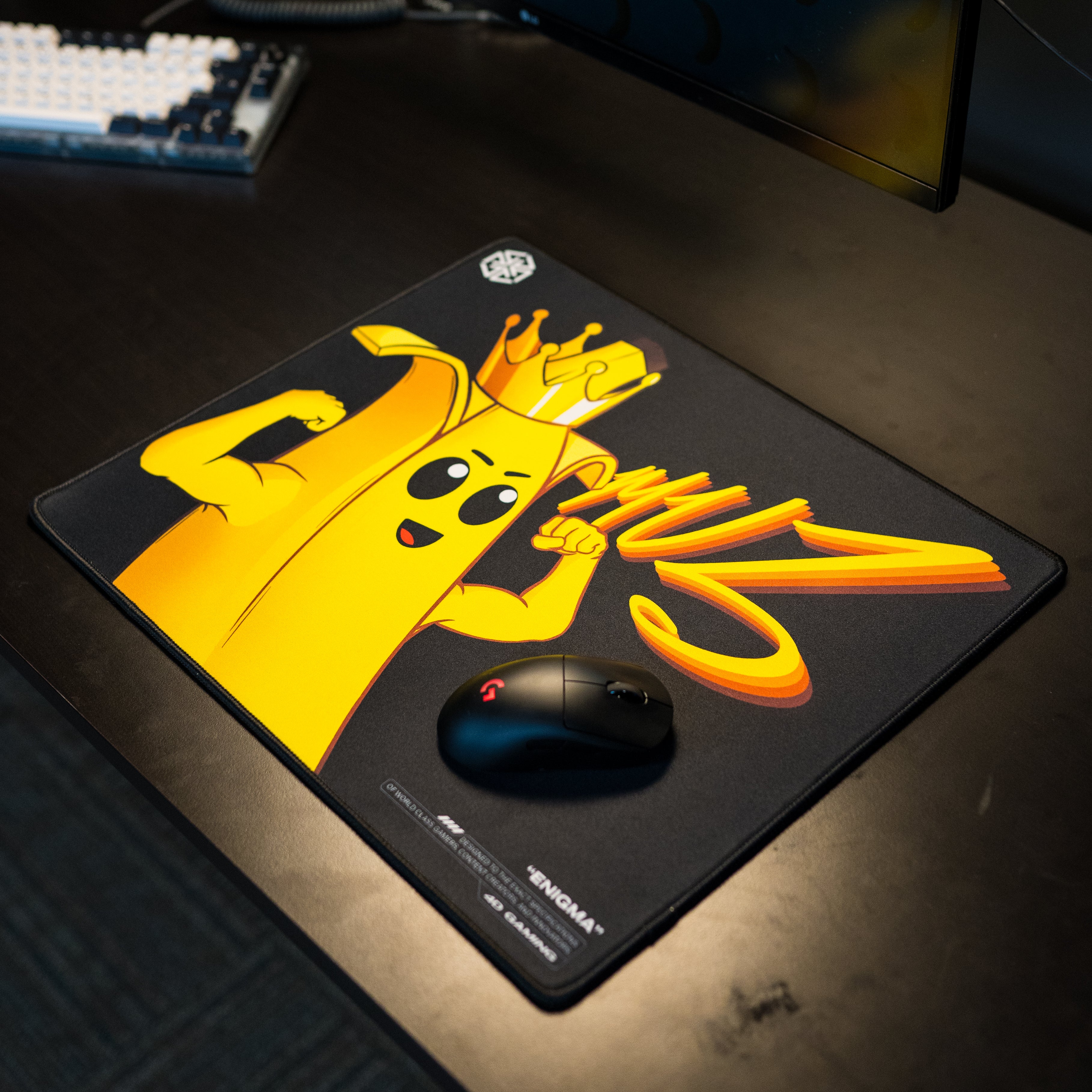 4D x Muz Collab Mousepad | Champion-Grade Performance – 4D Gaming