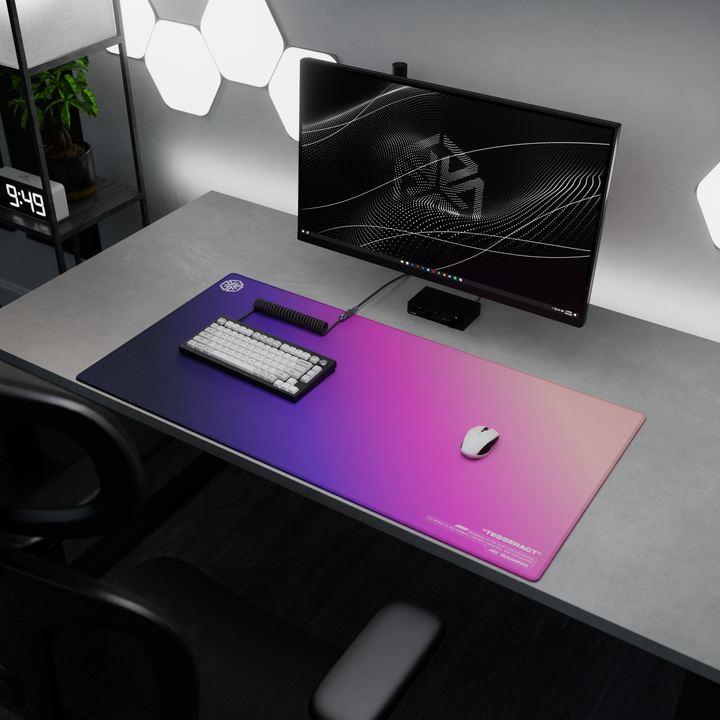 TESSERACT: "LIGHT RAY GRADIENT"