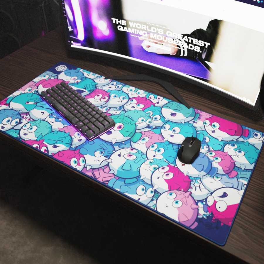 4D x Big Puffer Collab Desk Pad | Limited Edition – 4D Gaming